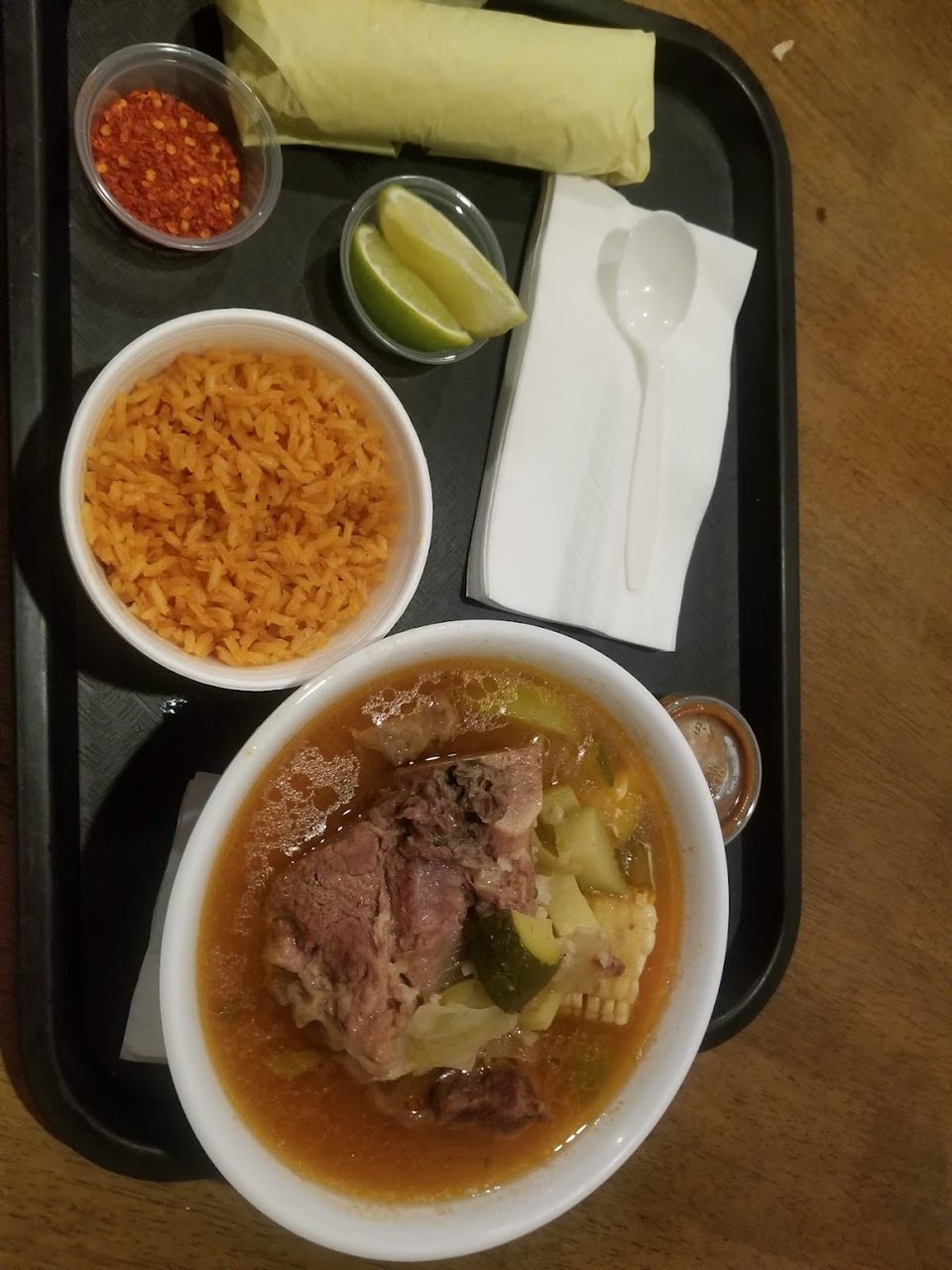 Caldo De Res Combo Plate